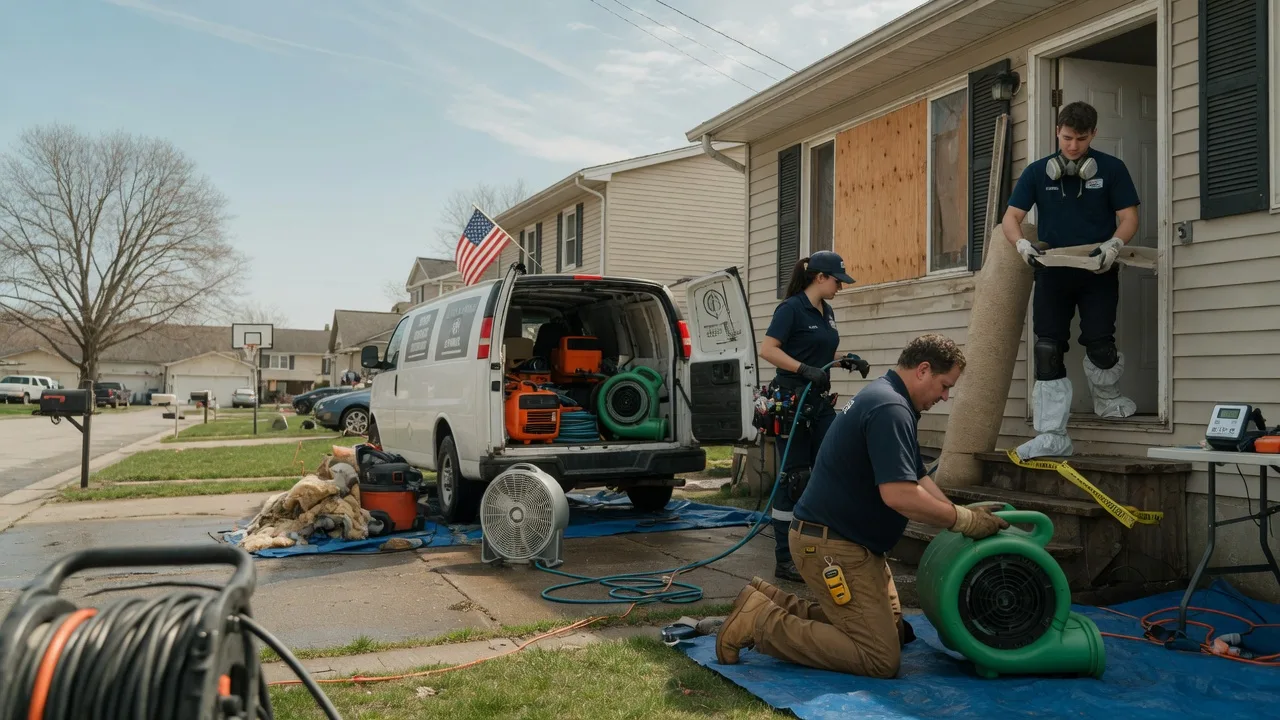Water Damage Restoration in Worcester, PA near me